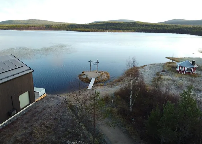 Villa Priddy-Lapland Luxury With Hot Tub And Sauna